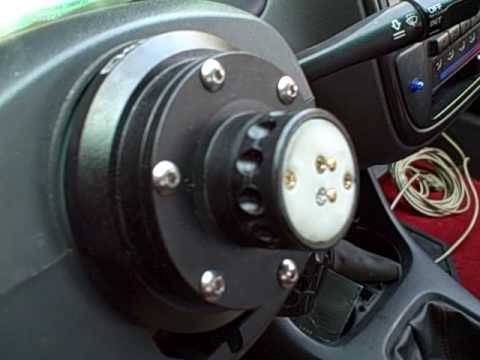 how to take off ek steering wheel