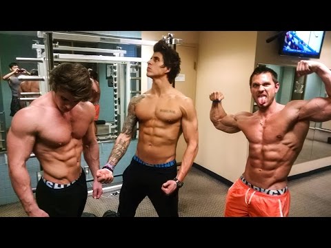 Team GymShark Hotel Gym Motivation, ft. Alon Gabbay & Jeff Seid
