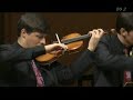 henschel quartet with kazuki sawa live in tokyo dai ichi seimei hall (11/07) brahms string quintet 3rd movement