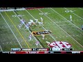 Arkansas Razorbacks Joe Adams Sick Punt Return For Touchdown
