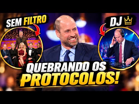 👑 PRÍNCIPE WILLIAM VIRA REI DO SOFÁ FAZ PIADAS E OFUSCA HARRY EM MEIO AO ESCÂNDALO