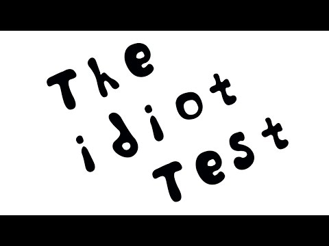 THE IDIOT TEST - Flash Friday