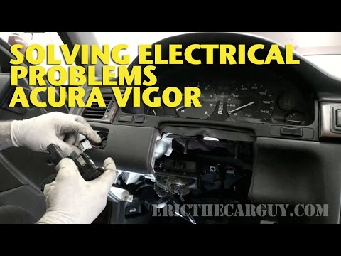 Solving Electrical Problems Acura Vigor -EricTheCarGuy