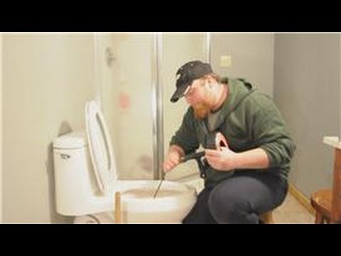 how to unclog slow draining toilet