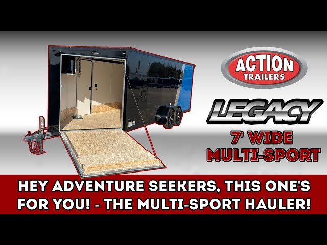 ACTIONS LEGACY7 MULTI-SPORT ALUMINUM TRAILER 7x19 in Cargo & Utility Trailers in London