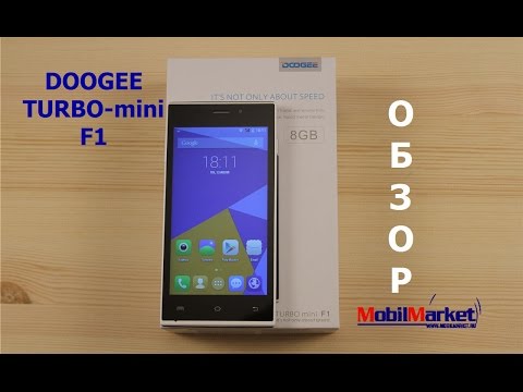 Обзор Doogee TURBO-mini F1 (LTE, 1/8Gb, black)