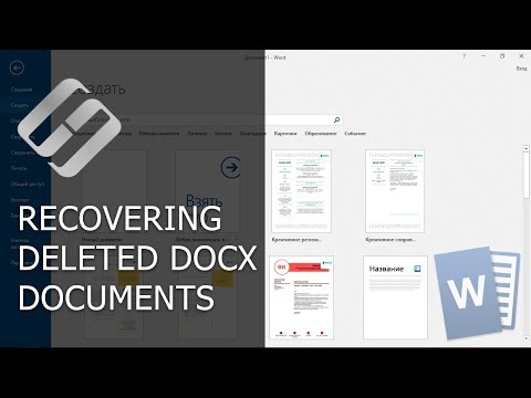 how to recover open office