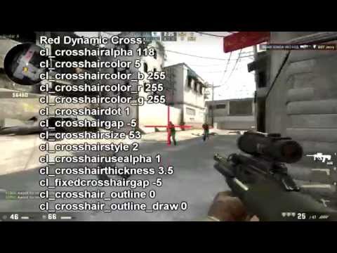 how to adjust cs go crosshair