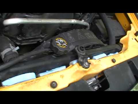 how to drain hummer radiator