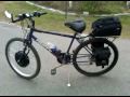 Electric Battery Powered Huffy Bicycle using Crystalyte Phoenix Cruiser 7240 kit - 5304 hub motor