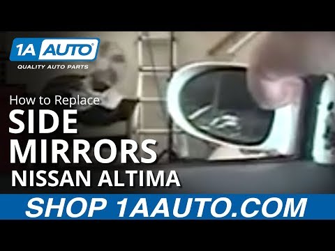 How To Install Replace Power Mirror Nissan Altima 1998 1999 1AAuto.com