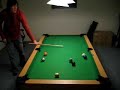 14/1 Pool: 15 ball run (right-handed)