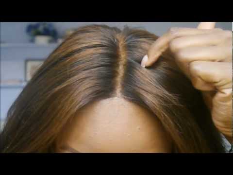 how to dye lace closure
