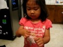 Dagny eats noodle Dagny eats noodle