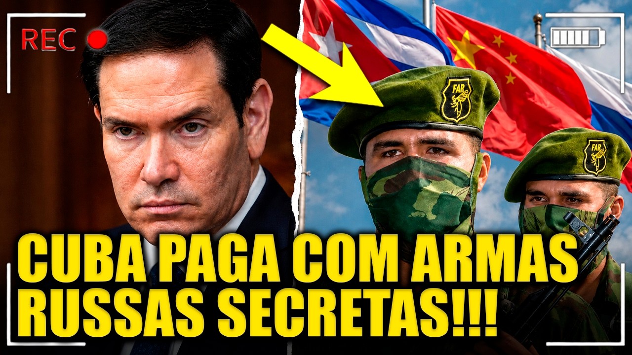 EUA ATACAM REDE MILITAR de Cuba e impõem sanções por armas da RÚSSIA E CHINA
