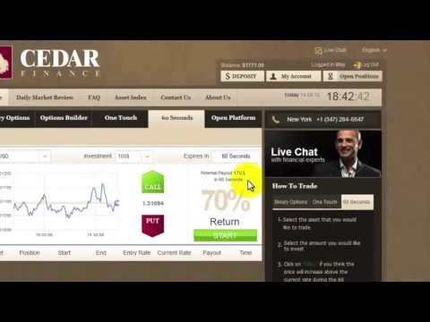 how to cedar finance