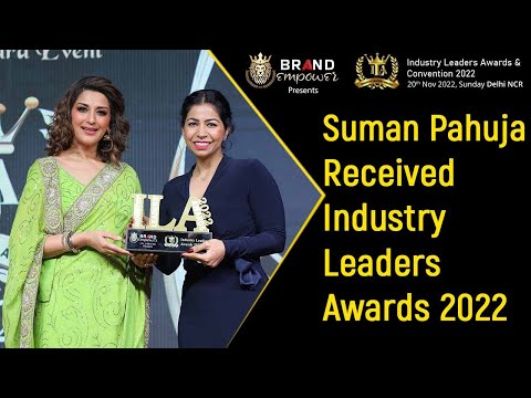 Suman Pahuja won ILA 2022 For Most trusted PCOD Transformer in india