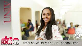 #RebelsGive to Support the UNLV Honors College