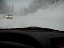 la route des arcs sous la neige la route des arcs sous la neige