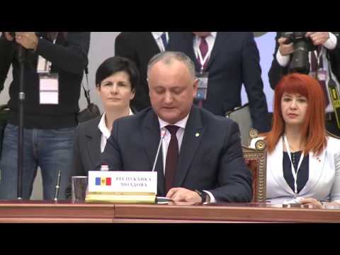 Președintele Republicii Moldova a rostit un discurs la ședința lărgită a Consiliului Suprem al Uniunii Economice Eurasiatice