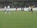justin keeler creates a chance for richard gillespie in the southern league premier division game against kings lynn