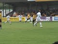 justin keeler creates a chance for richard gillespie in the southern league premier division game against kings lynn