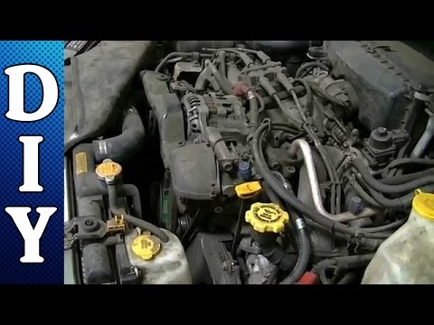 How to Remove and Replace a Radiator on a Subaru with a 2.5L engine