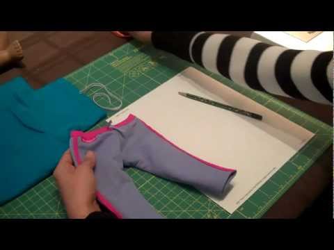 how to make ag doll skinny jeans