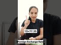 WHAT IS FOREIGN EXCHANGE RATE?||1 MINUTE ECONOMICS||BY BHARTI RUPANI||