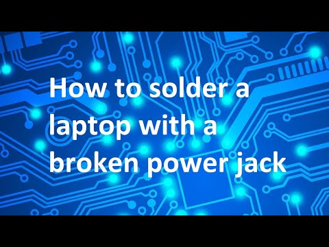 how to replace dc jack on laptop