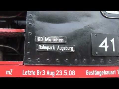 Dampflok 41018 in Kaufering