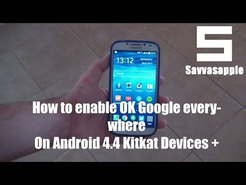 how to enable ok google everywhere