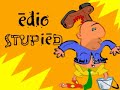 he's got no brain. he's dumber than a weed. a real dumbass. he's name is edio stupied. follow his adventures as he battles against the gas prices. ** check out all cinema electric animated shows, where we bring you hilarious cartoon bites every week!