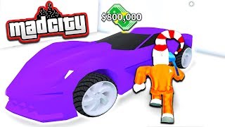 Buying New Lambo 2 500 000 In Roblox Mad City Minecraftvideos Tv