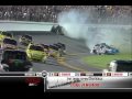 Kyle Busch Crash Daytona Coke Zero 400 BEST QUALITY ON YOUTUBE!!!