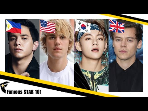 Top 10 Most Handsome Men In The World 2018 - BTS Kim Tae-hyung (V) of South Korea is on No.1 Spot!