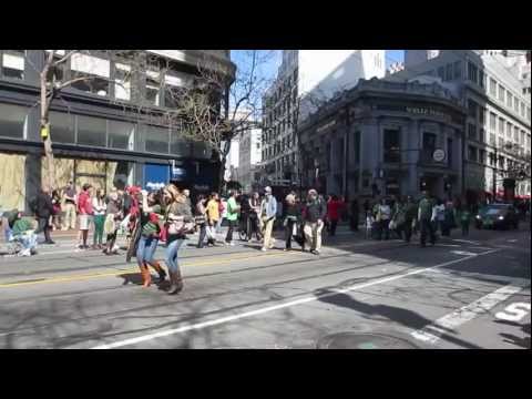 kevinsyoza - Irish Immigration Pastoral Center of San Francisco in the 162nd annual St. Patrick's Day Parade on Market Street in San Francisco.
