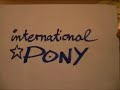 pony performing laurent garniers 