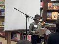 London reads his memoir, 