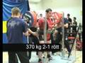 videos de 370 kg squat, Larsson Kiruna