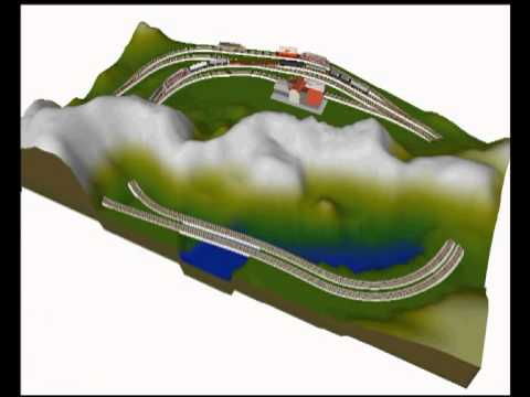 smholt - Test video for new Donner Pass layout in Z-scale.