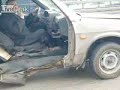 Russian Damaged Car Driver