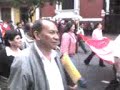 Sute XIII Paro Nacional 07 de octubre 2008, maestros de Villa el Salvador y Villa Maria del Triunfo