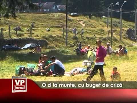 O zi la munte, cu buget de criză