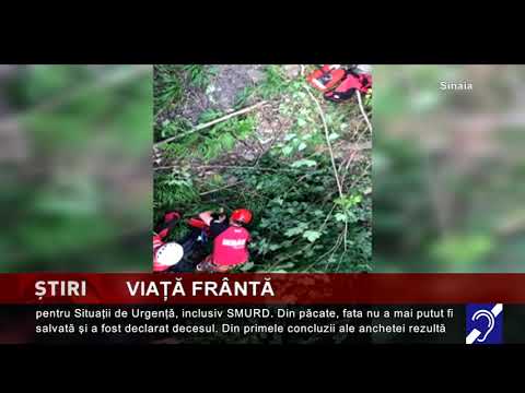 Viață frântă în prăpastie