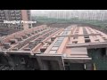 poor foundation causes building to topple...