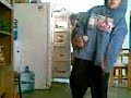 aurelio y carlos  bailando hip hop