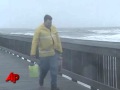 Raw Video: Barge Breaks Loose, Runs Aground
