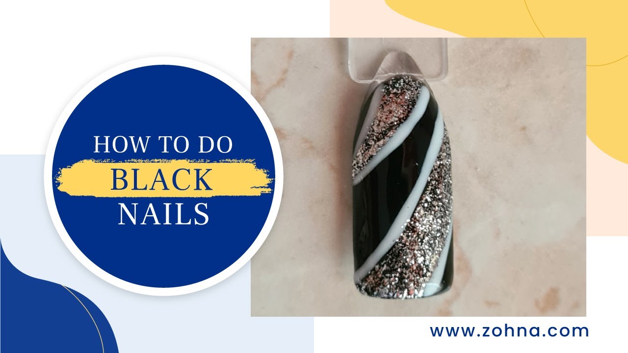 40 Trending Black Nail Styles for Every Occasion