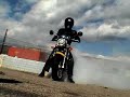 My First Burnout Ever on SV650